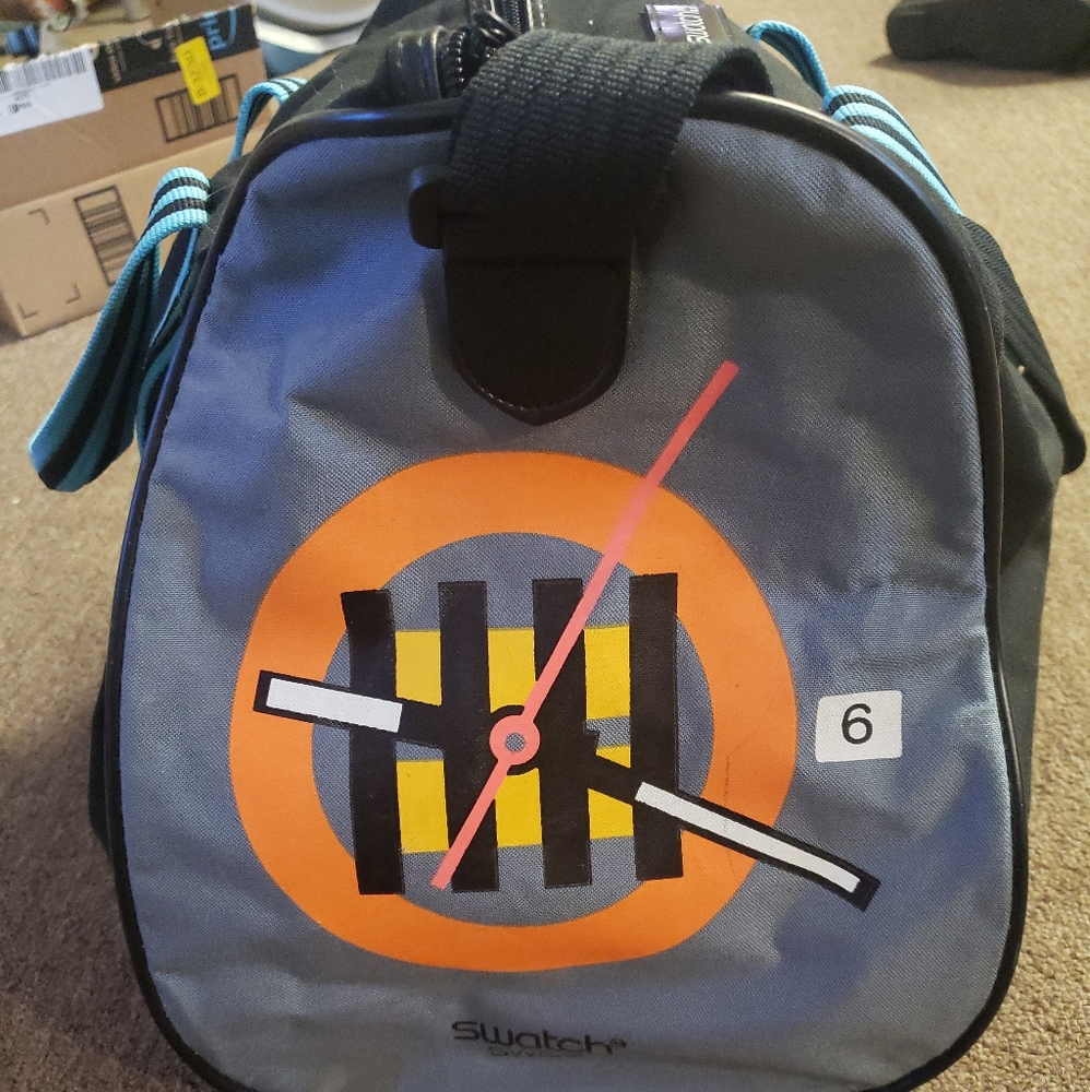 Vintage Swatch Duffel Bag